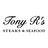 Tony R's Steak and Seafood in Corning, NY