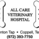 All Care Veterinary Hospital in Coppell, TX Animal Hospitals