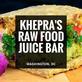 Khepra's Raw Food Juice Bar in Washington, DC Vegan Restaurants