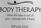 Body Therapy in North Liberty, IA Massage Therapy