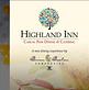 The Highland Inn in Highland, MD American Restaurants