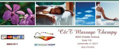 C & T Massage Therapy in Jacksonville, FL Massage Therapy