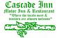 Cascade Inn Motel & Restaurant in Lake Placid, NY Restaurants/Food & Dining