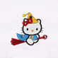 Broomstick Flying Hello Kitty Applique Embroidery Design in Walnut, CA Embroidery