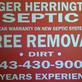 Roger Herrington Septic & Tree Removal in Galivants Ferry, SC Septic Tanks & Systems