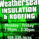Weatherseal Insulation and Roofing in Janesville, WI Insulation Contractors