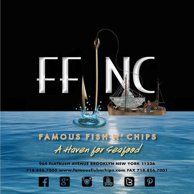 Famous Fish 'N' Chips, LLC in Brooklyn, NY Restaurants/Food & Dining