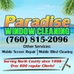 Paradise Window Cleaning in Carlsbad, CA Window & Blind Cleaning Commercial