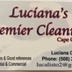 Luciana's Premier Cleaning in Dennis Port, MA Cleaning Service Pressure Chemical Industrial