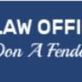 Law Offices of Don A. Fendon, PLC in Paradise Valley - Phoenix, AZ Legal Consultant Franchises