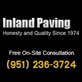 Inland Paving in Perris, CA Asphalt & Paving Materials