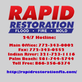 Rapid Restoration in Jensen Beach, FL Restoration Contractors