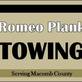 Romeo Plank Towing in Macomb, MI Auto Towing Services