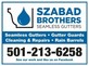 Szabad Brother's Seamless Gutters in Bryant, AR Gutters & Downspout Cleaning & Repairing