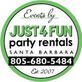 Just 4 Fun Party Rentals in Downtown - Santa Barbara, CA Banquet, Reception, & Party Equipment Rental