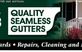 Quality Seamless Gutters in Beaufort, SC Gutters & Downspout Cleaning & Repairing