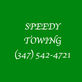 Speedy Towing in Flushing, NY Towing
