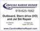 Carolina Marine Repair in Angier, NC Boat Equipment & Services Outboard & Stern Drive Repair
