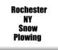 Snow Removal Service Rochester, NY 14613