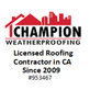 Champion Weatherproofing in Airport - Riverside, CA Roofing Contractors