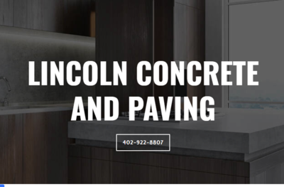 Lincoln Concrete and Paving in Lincoln, NE Concrete Contractors