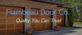 Flambeau Door Company in Ladysmith, WI Garage Doors Repairing