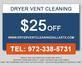 Dryer Vent Serv Repair & Installation in Dallas, TX 75248
