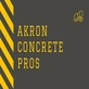 Akron Concrete Pros in Stow, OH Concrete Contractors