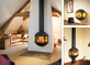 Fireplace Designs in miami, NY Adobe Homes