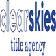 Clear Skies Title Agency in Millburn, NJ Title Insurance