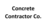 Concrete Contractor Co. in Charlottesville, VA 22903 Concrete Contractors