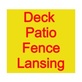 Deck Patio Fence Lansing in Lansing, MI Fence Contractors