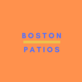 Boston Patios in Boston, MA