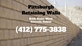 Pittsburgh Retaining Walls in Pittsburgh, PA Foundation & Retaining Wall Contractors
