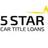 5 Star Car Title Loans in Irvine, CA