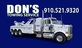 Don's Wrecker Service and Auto Electric Heavy Duty Large Towing in Pembroke, NC Towing