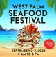 West Palm Seafood Festival Sept 2-3 in West Palm Beach, FL Seafood