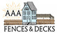 AAA Fence and Deck Company in Southwest - Raleigh, NC Fence Contractors