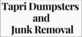 Tapri Dumpsters and Junk Removal in Winston-Salem, NC Dumpster Rental