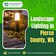 landscape lighting in Pierce County, WA in Spanaway, WA Landscaping