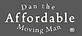 Movers Morris County NJ - Dan The Affordable Moving Man in Wharton, NJ Transportation