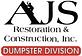 AJS Dumpster Division in Brimfield, MA Dumpster Rental