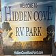 Hidden Cove RV Park in Moss Point, MS