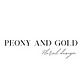 Peony and Gold Floral Design in Cornelius, NC Florists