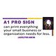 A1 Pro Sign in Renton, WA Graphic Design Services