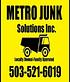 Metro Junk Solutions in Lake Oswego, OR Rubbish & Garbage Removal Contractors Equipment