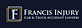 Francis Injury Car & Truck Accident Lawyers in Downtown - Fort Worth, TX Personal Injury Attorneys