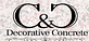 C&C DECORATIVE CONCRETE in Oxford, FL Painter & Decorator Equipment & Supplies
