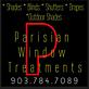 Parisian Window Treatments in Paris, TX Window Blinds & Shades