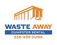 WASTE AWAY in Diamond Springs, CA Dumpster Rental